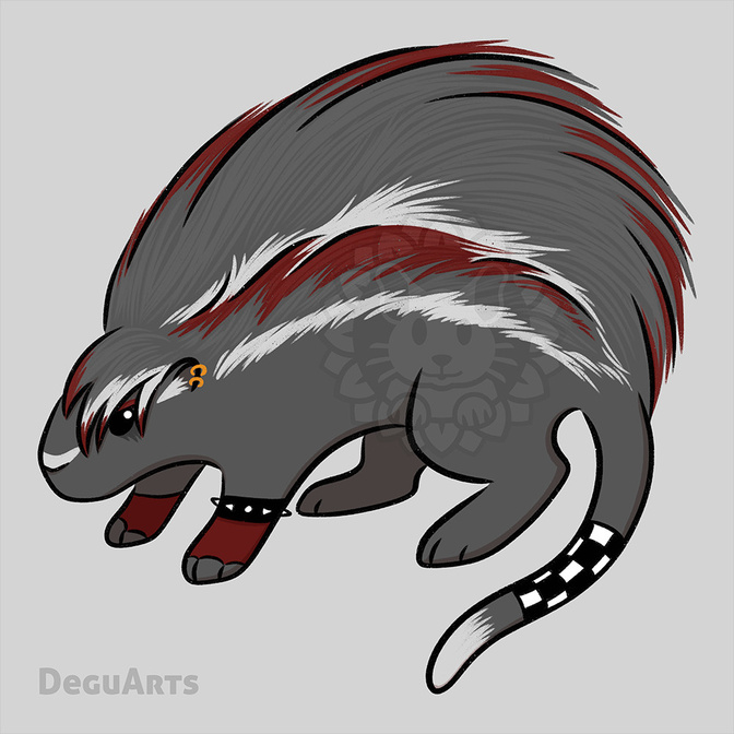 Sharable Art: Maned Rat