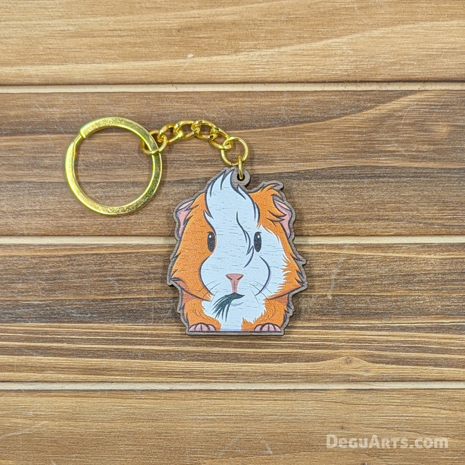 Sharable Merch: Guinea Pig Keychain